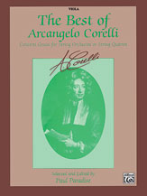 cover BEST OF CORELLI VIOLA cover